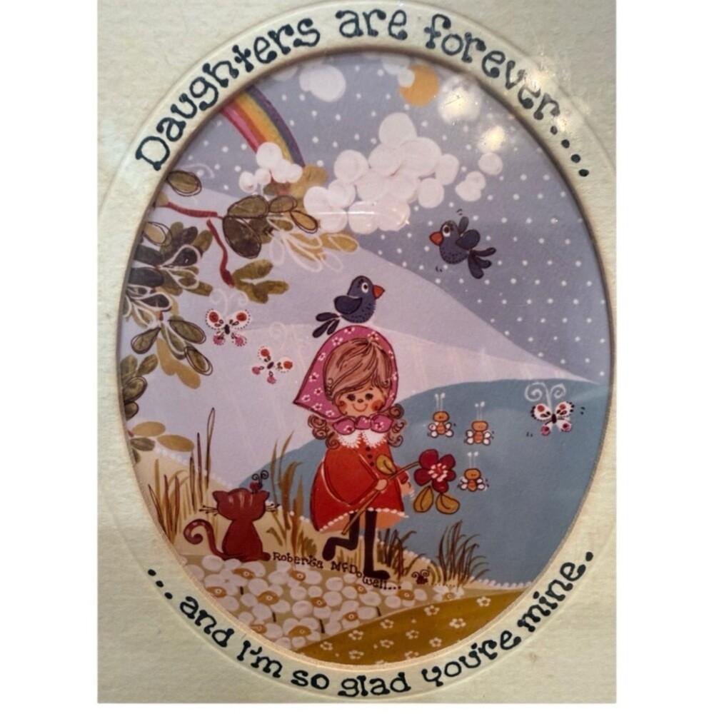 Roberta McDowell Art Print Daughters Are Forever 80s Retro Vintage